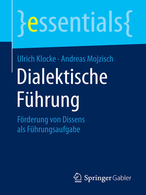 cover image of Dialektische Führung
